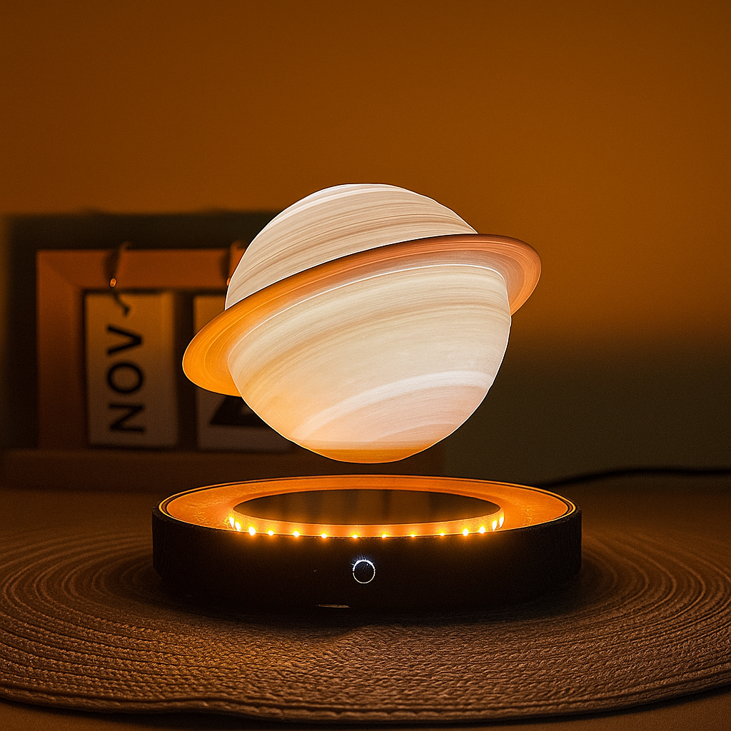 3D Saturn Space Lover Magnetisch Schwebende Lampe | Karnz