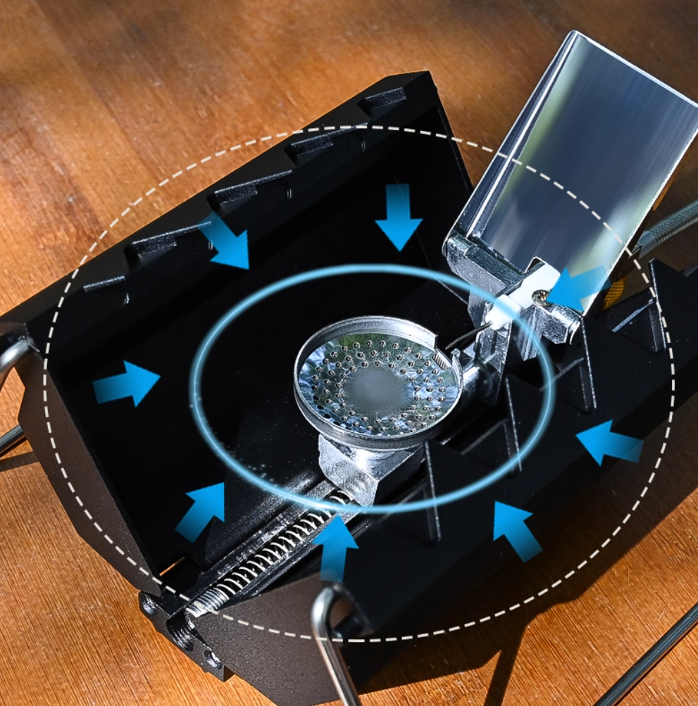 Quick-Fold Camping Gas Stove | Karnz