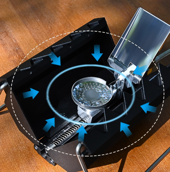 Quick-Fold Camping Gas Stove | Karnz