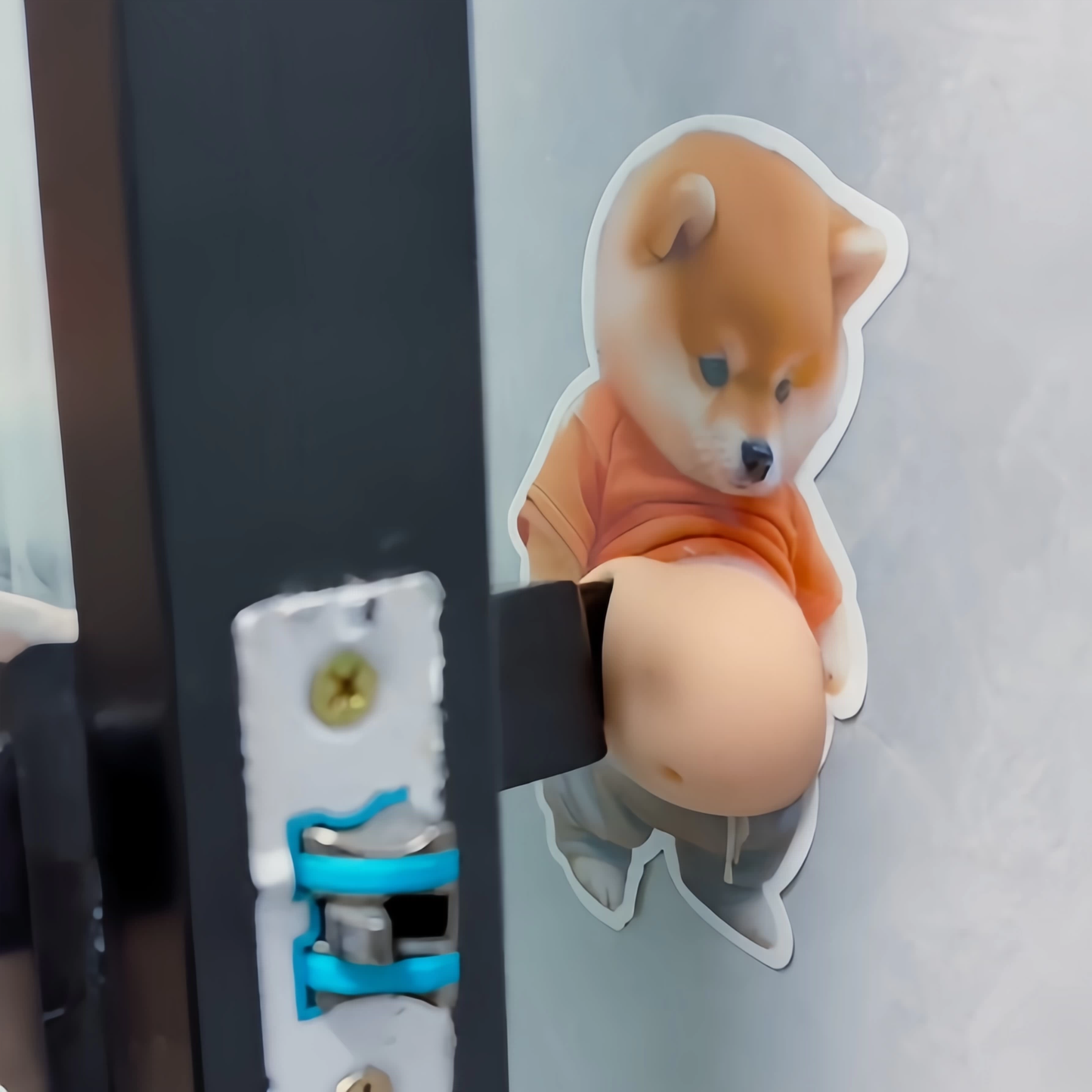 Chubby Shiba Silikon Aufkleber Schutz | Karnz