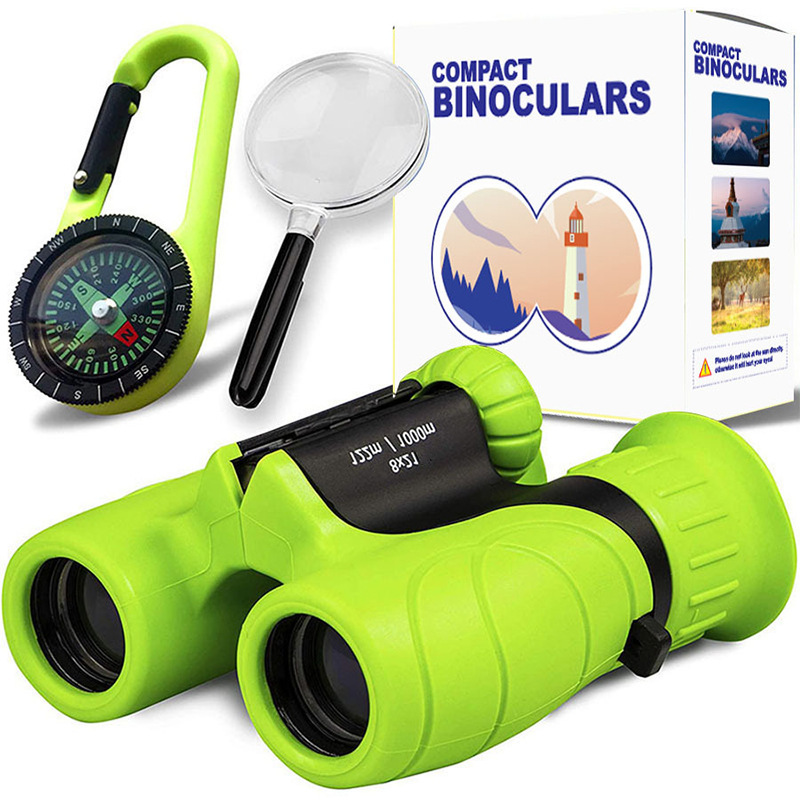 Karnz | Fernglas für Kinder Leichtgewichtiges Outdoor-Abenteuer