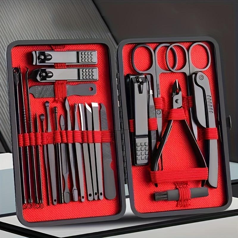 Schwarzes Nagelknipser-Set