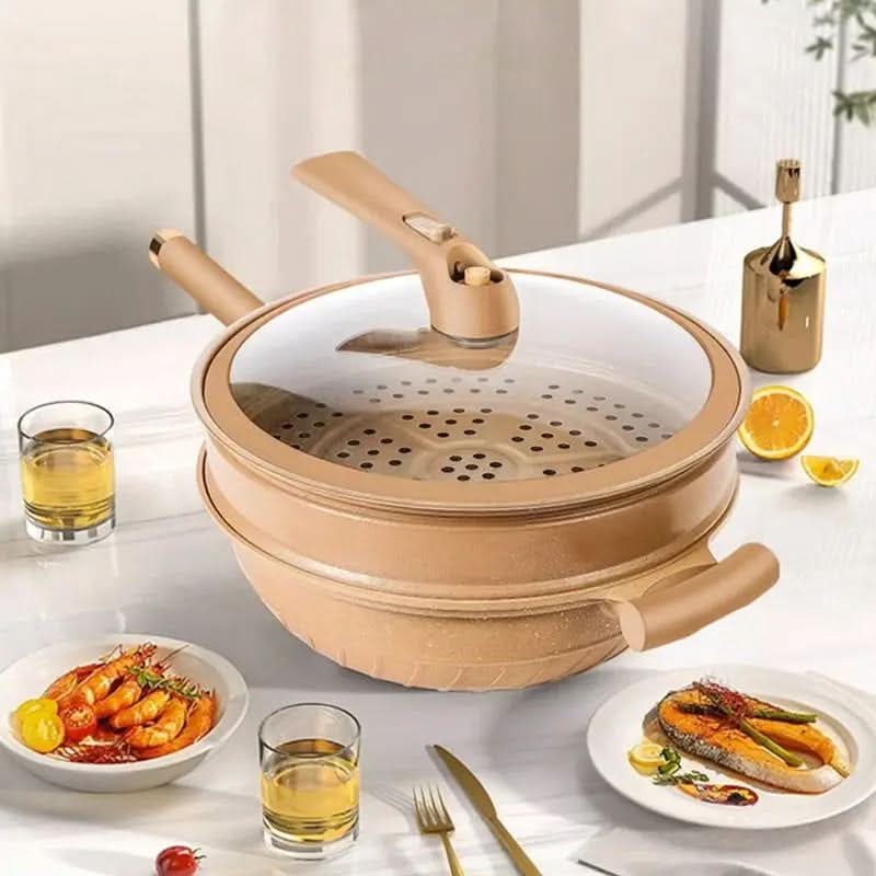 VEGA - UltraSmart Wok Pro mit Dampfgareinsatz