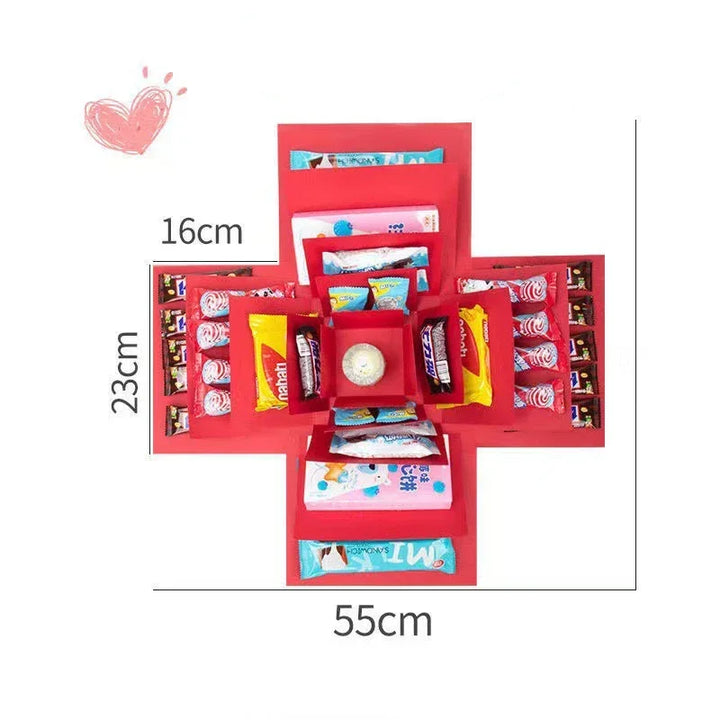 Überraschungs-Explosions-Geschenkbox-Set