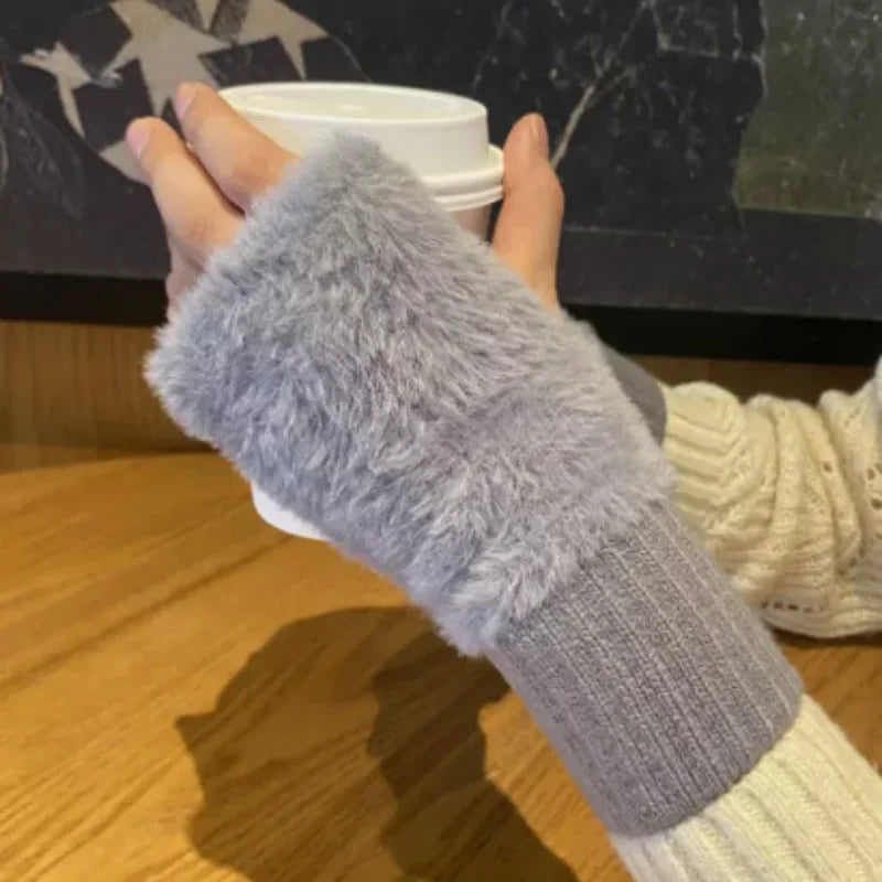 Unisex Fleece Ohnefingerhandschuhe – Warm, Weich und Funktional | Karnz