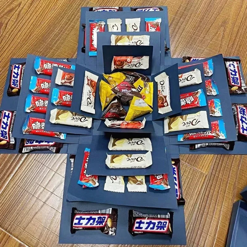 Überraschungs-Explosions-Geschenkbox-Set