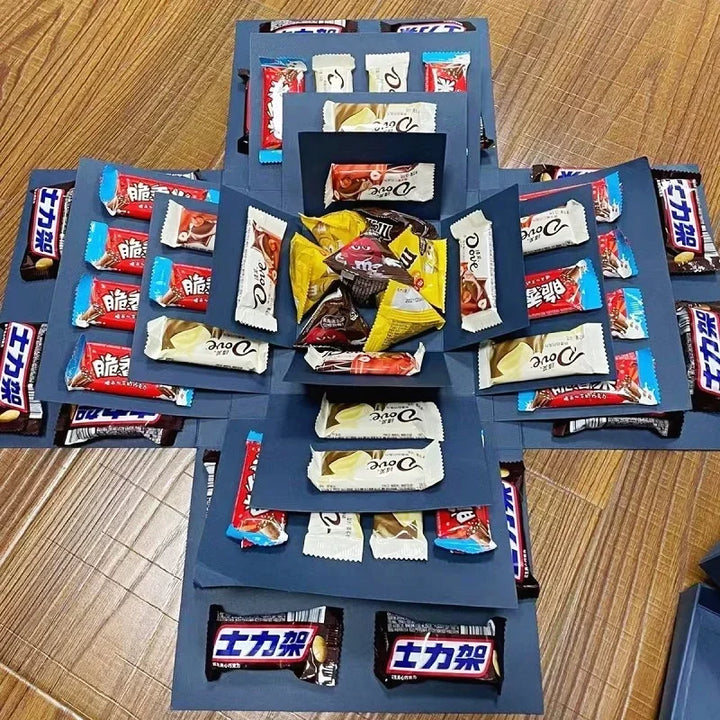 Überraschungs-Explosions-Geschenkbox-Set