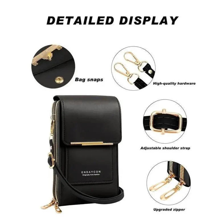 ChicSling Crossbody Tasche mit Touchscreen-Fenster | Karnz