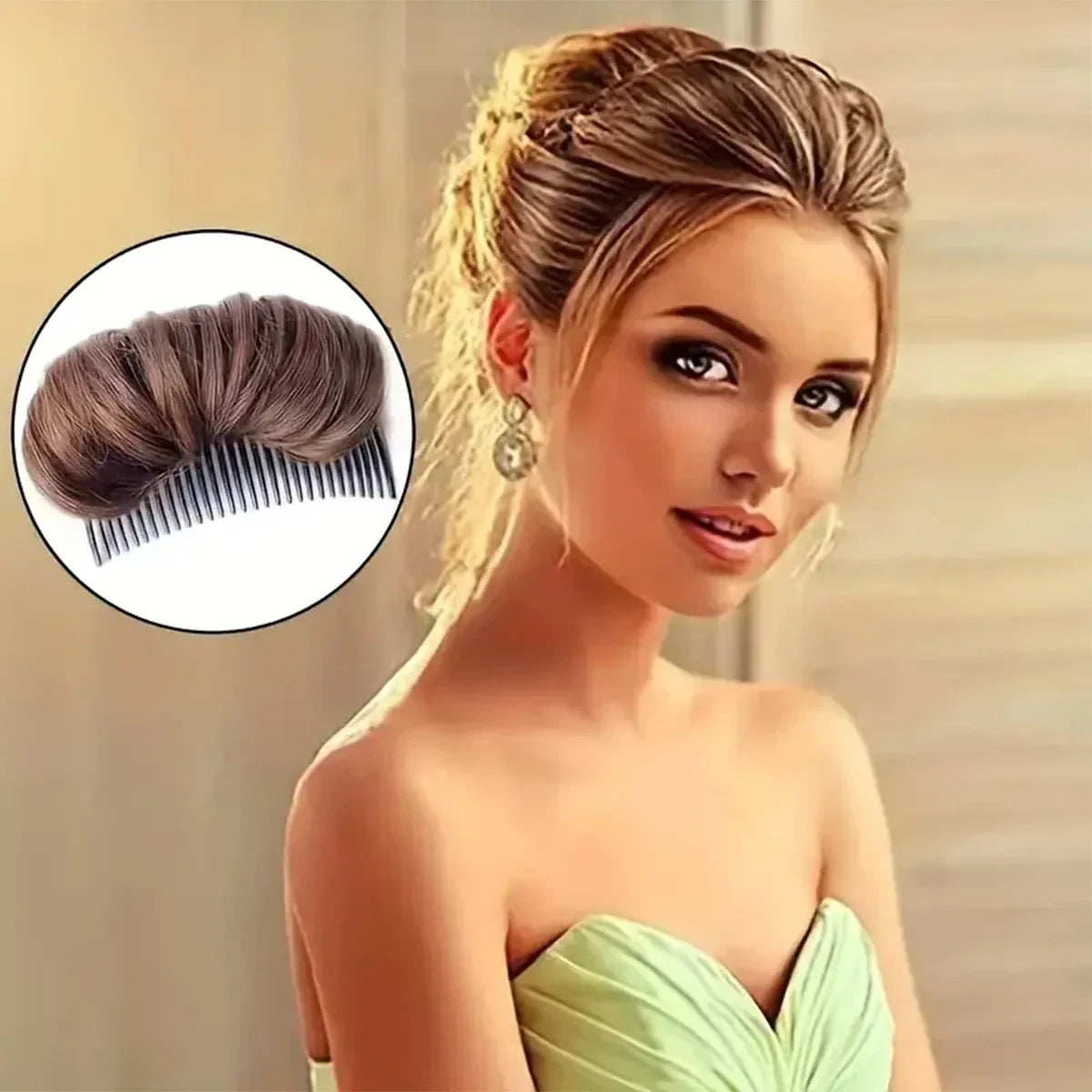 Flauschiges Haarlifting-Kissen