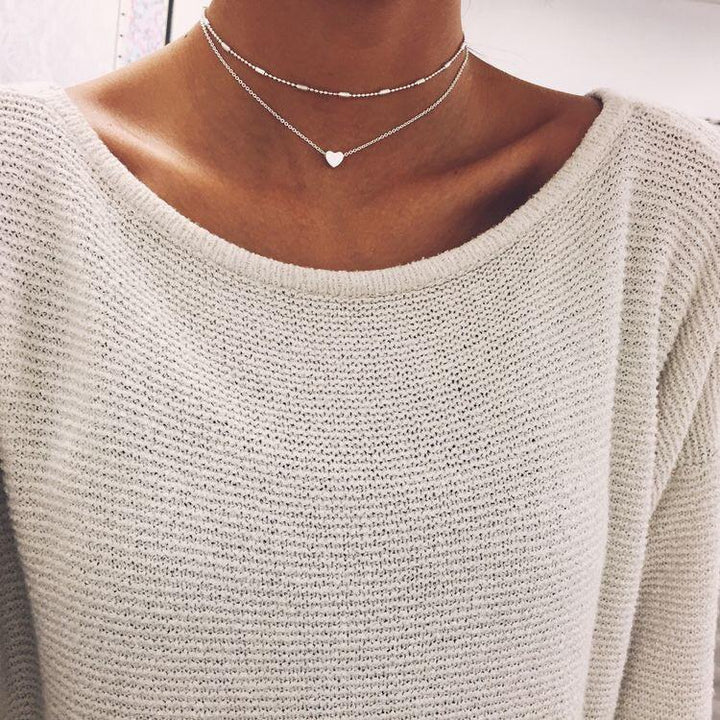 Einfaches Herz Choker | Karnz