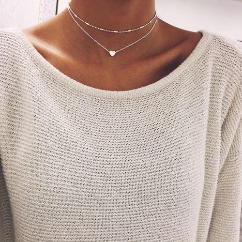 Einfaches Herz Choker | Karnz