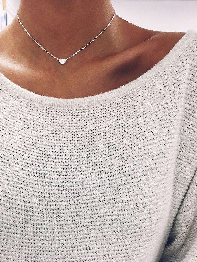 Einfaches Herz Choker | Karnz
