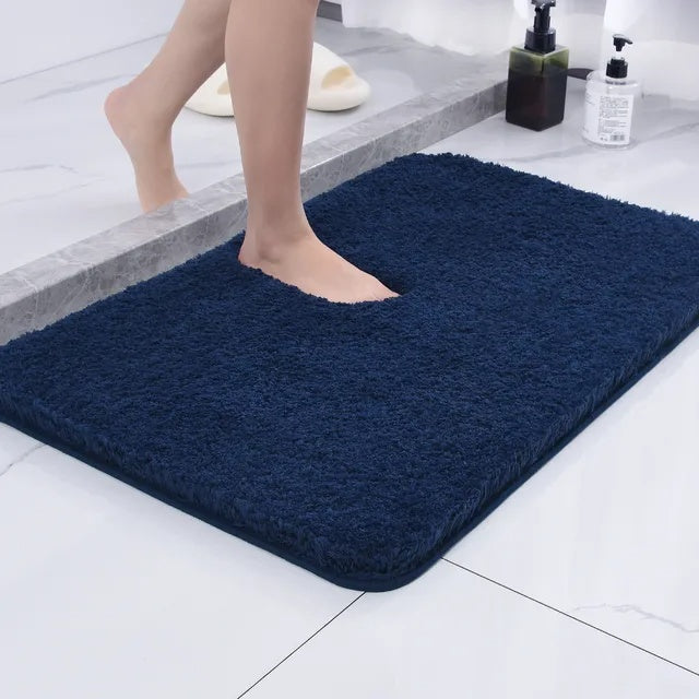Karnz | Rutschfeste Badematte Schnell trocknend Mikrofaser 50 x 80 cm Luxus Komfort Sicherheit