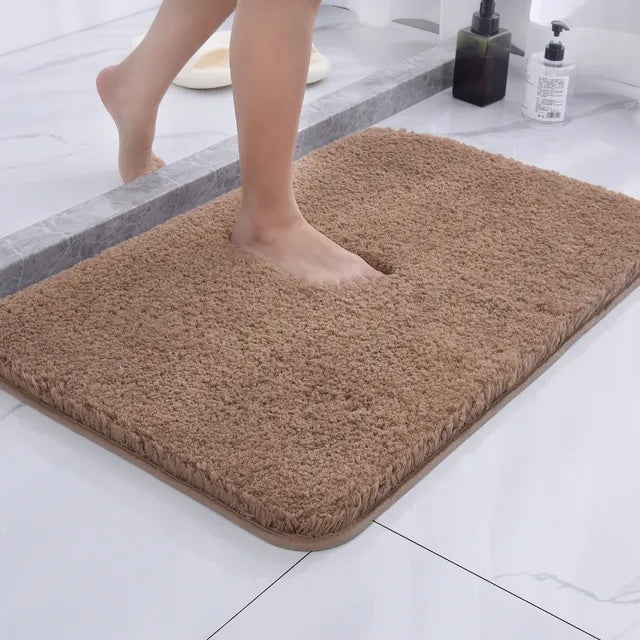 Karnz | Rutschfeste Badematte Schnell trocknend Mikrofaser 50 x 80 cm Luxus Komfort Sicherheit