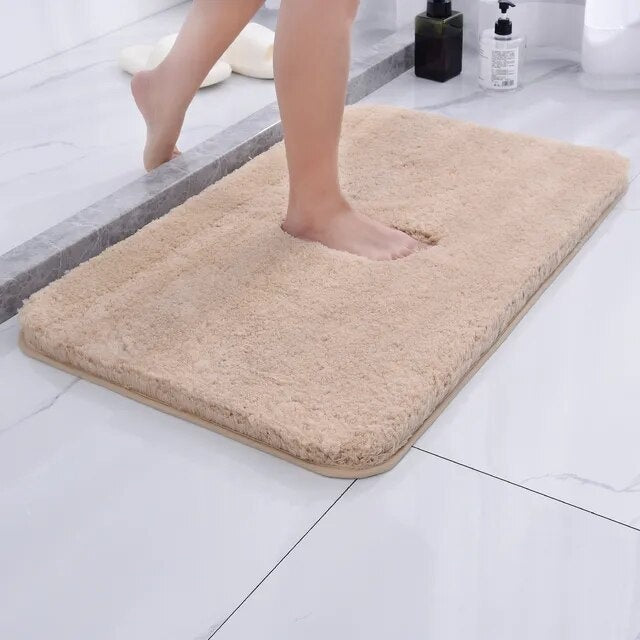 Karnz | Rutschfeste Badematte Schnell trocknend Mikrofaser 50 x 80 cm Luxus Komfort Sicherheit