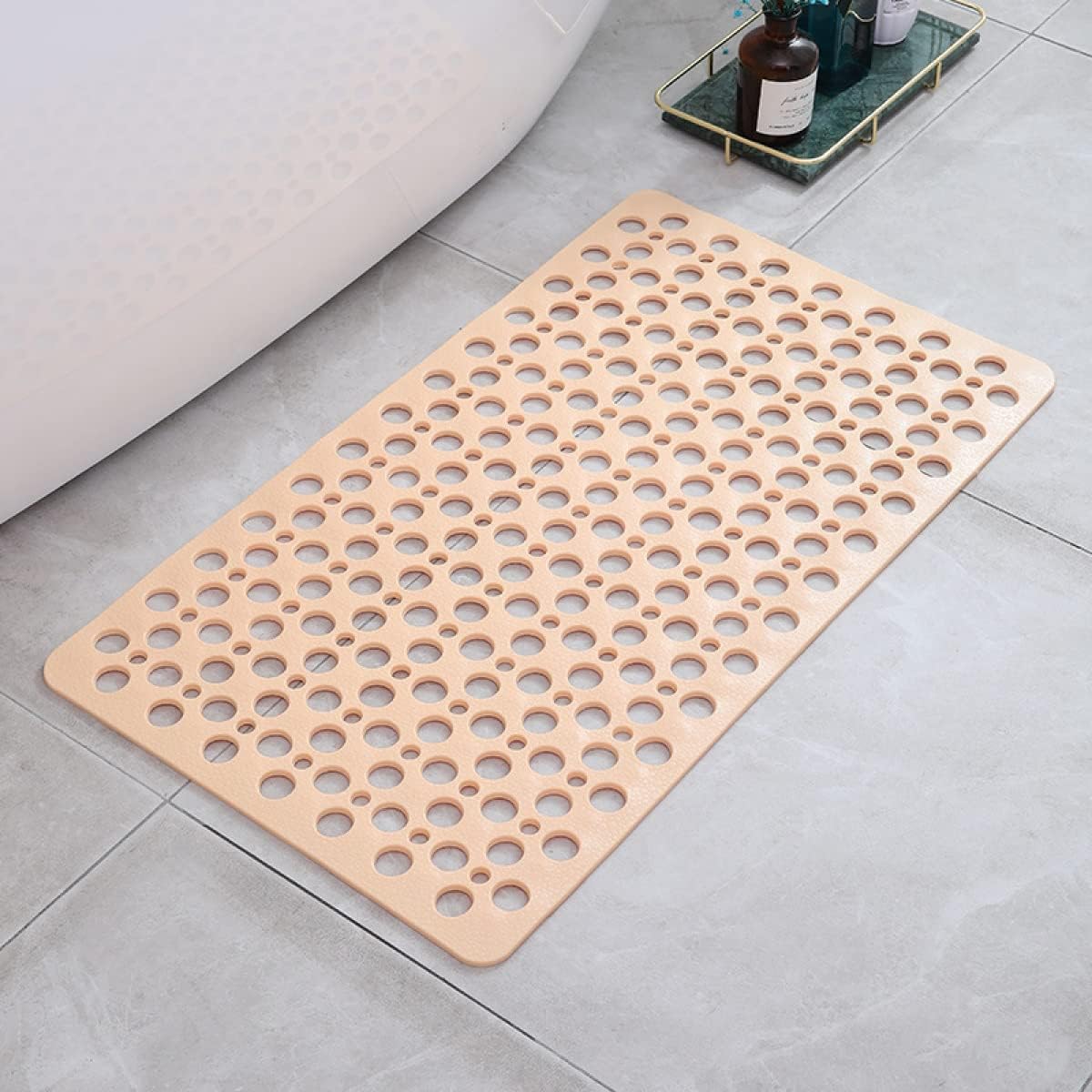 AquaGuard Rutschfeste Duschmatte – Hygienische Badematte mit Saugnäpfen und schnelltrocknendem Design | Karnz
