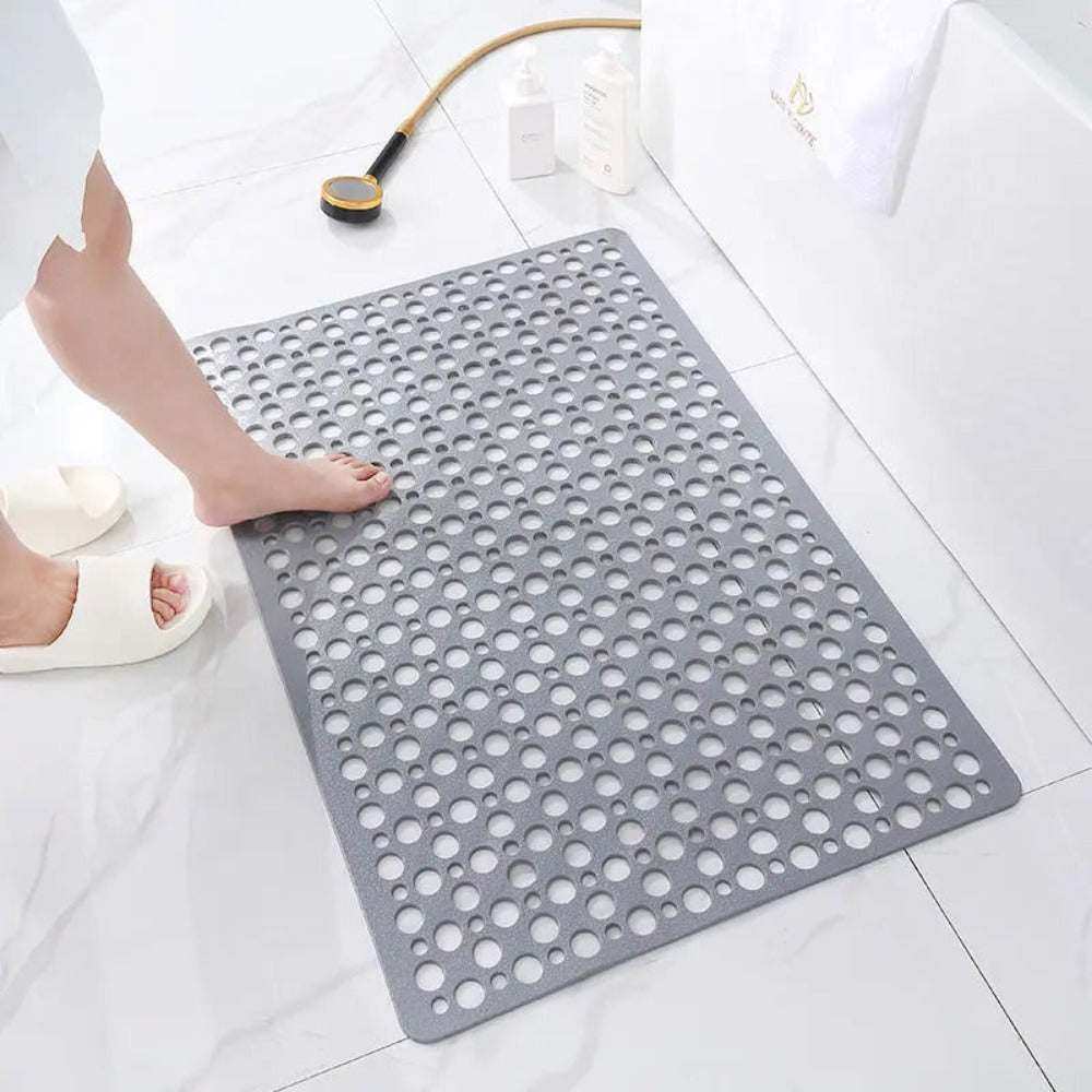 AquaGuard Rutschfeste Duschmatte – Hygienische Badematte mit Saugnäpfen und schnelltrocknendem Design | Karnz