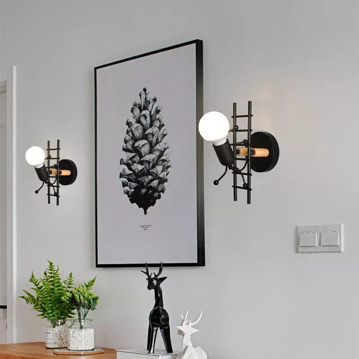 Mini Man Robot Kunst Wandlampe | Karnz