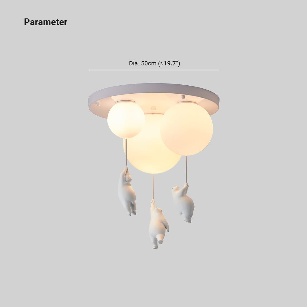 SkyDream Kinder-Deckenleuchte mit Bär und Ballon – Verspieltes Design und energieeffiziente LED-Beleuchtung