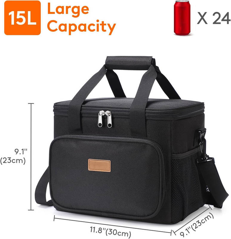 Isolierte Lunchtasche mit Kühlfunktion, 15 Liter | Karnz