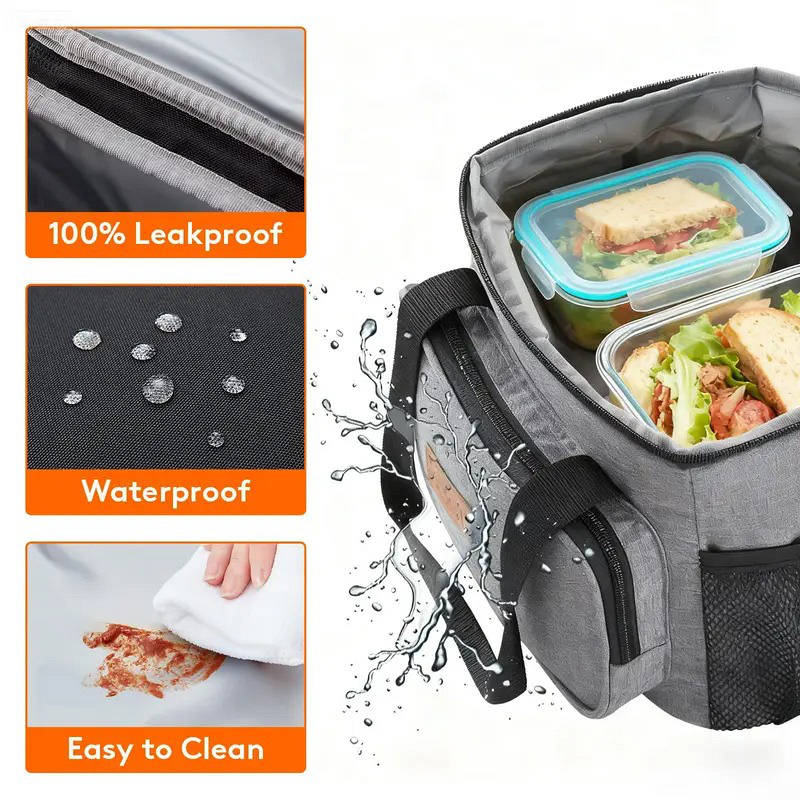 Isolierte Lunchtasche mit Kühlfunktion, 15 Liter | Karnz