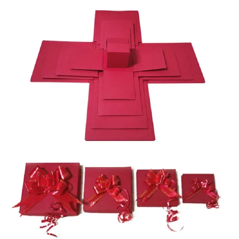 Luxuriöse Überraschungs-Geschenkbox mit Süßigkeiten und Schokolade – Originelles Geschenk