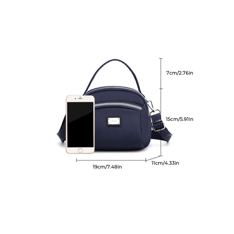 Leichte Schultertasche aus robustem Nylon