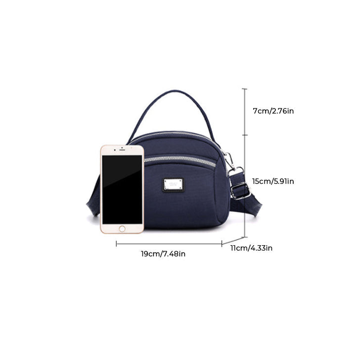 Leichte Schultertasche aus robustem Nylon