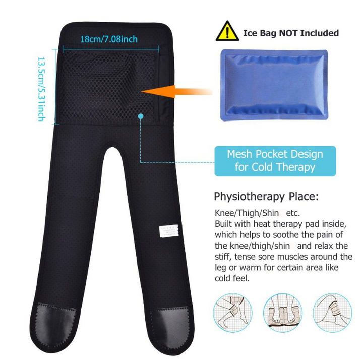 Karnz | Infrarot beheizter Knie Physiotherapie sicherer Massager - Schmerz Linderung Rehabilitation