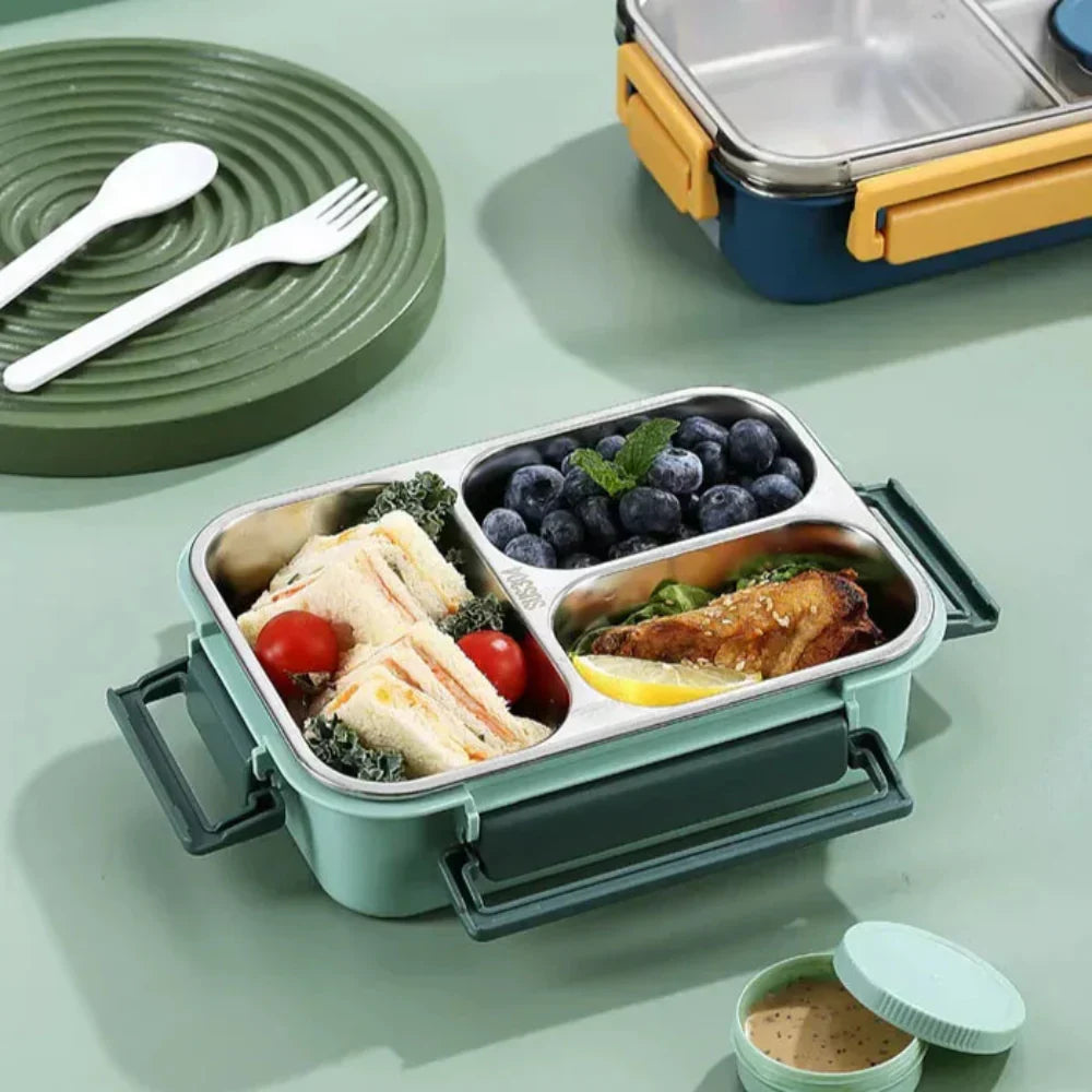 Lunchbox aus Edelstahl, isolierter Lebensmittelbehälter