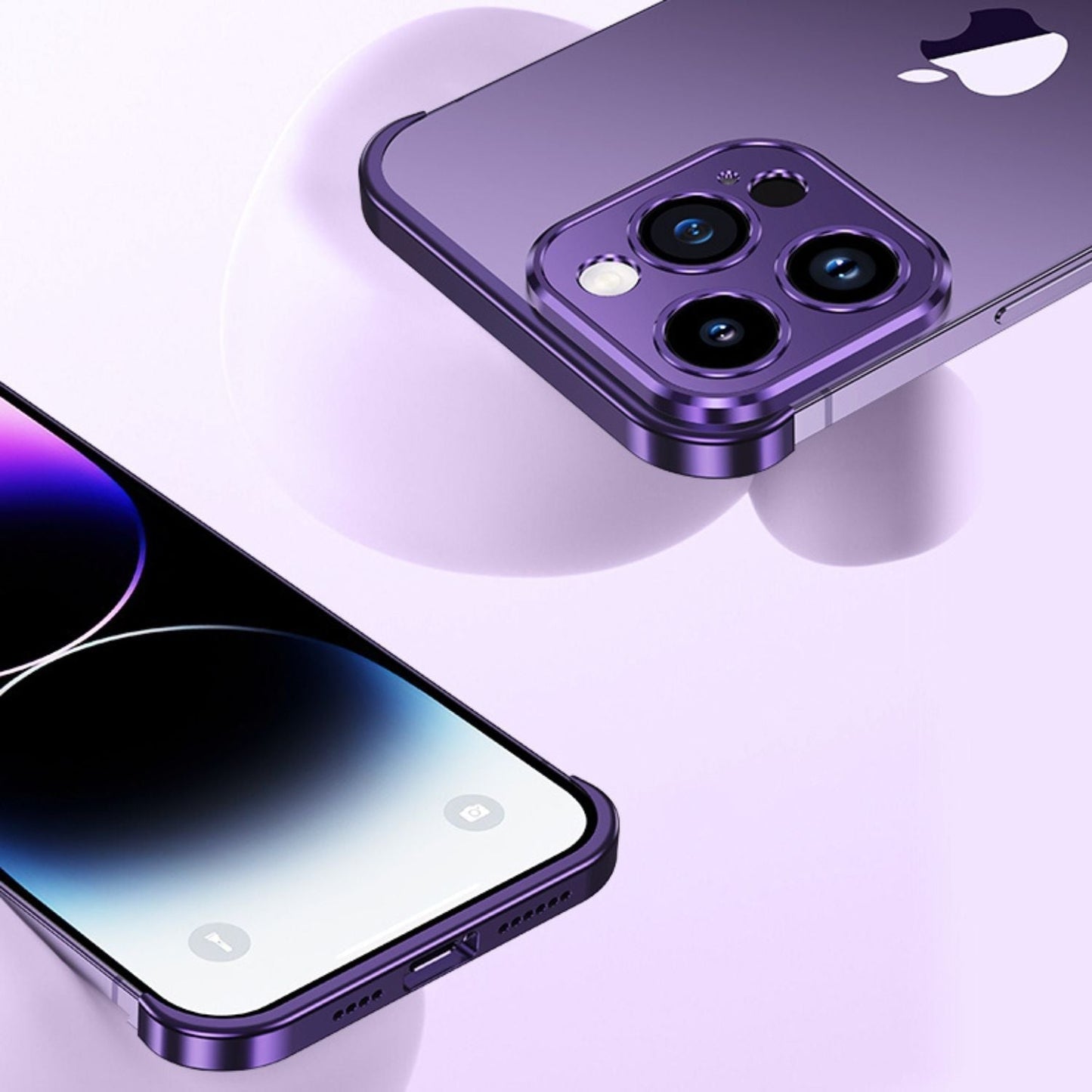 Ultradünne Metallhülle für iPhone – Unsichtbarer Schutz, Schmale und Robuste Handyhülle | Karnz