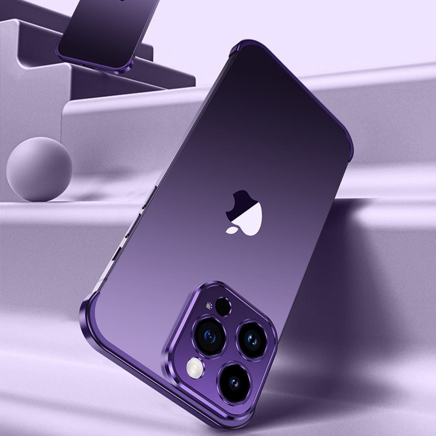 Ultradünne Metallhülle für iPhone – Unsichtbarer Schutz, Schmale und Robuste Handyhülle | Karnz