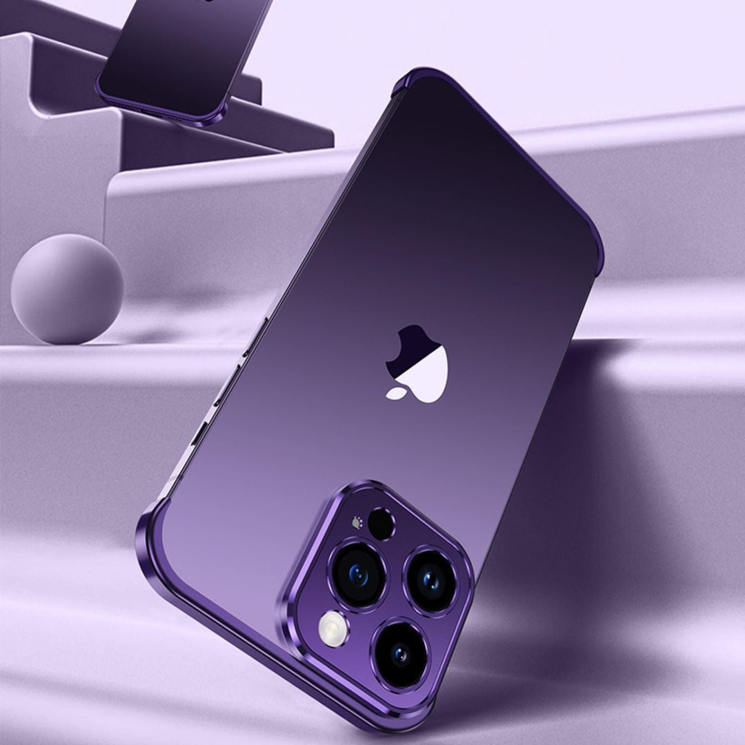 Ultradünne Metall-Handyhülle | Schlank und robust | Stoßfester Schutz für iPhone und Android