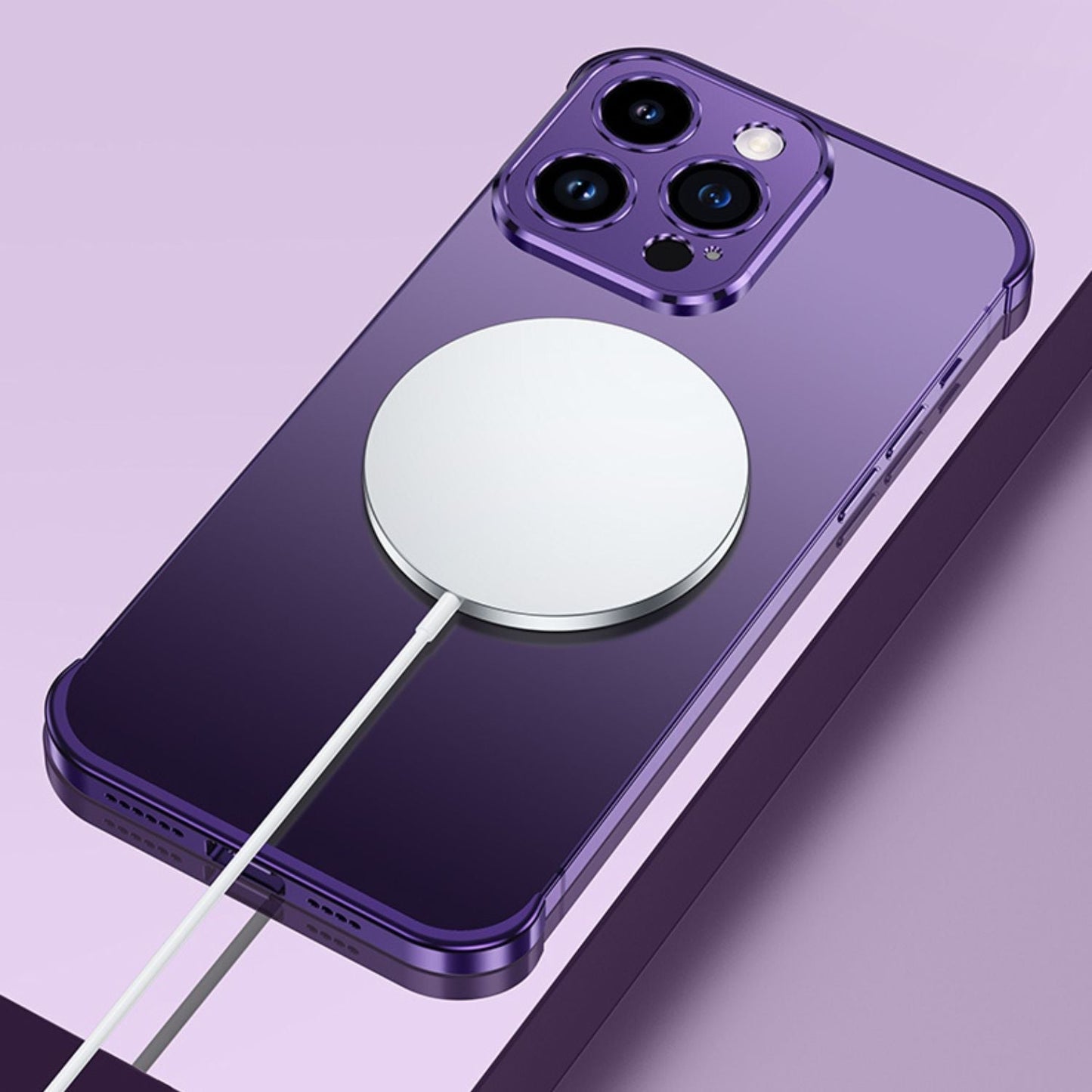 Ultradünne Metallhülle für iPhone – Unsichtbarer Schutz, Schmale und Robuste Handyhülle | Karnz