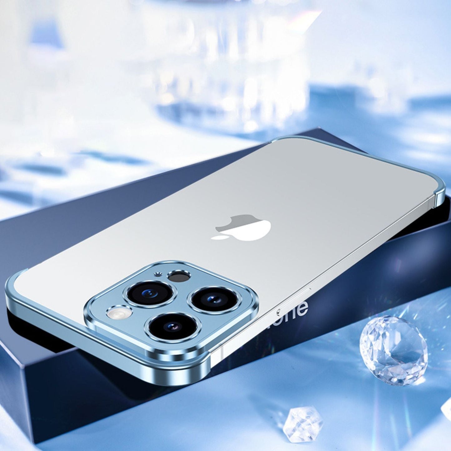 Ultradünne Metallhülle für iPhone – Unsichtbarer Schutz, Schmale und Robuste Handyhülle | Karnz