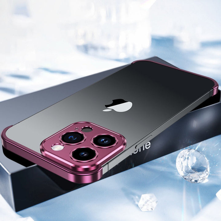 Ultra-Dünne Metall Handyhülle | Schlank und Stabil | Stoßfeste Schutz für iPhone und Android | Karnz