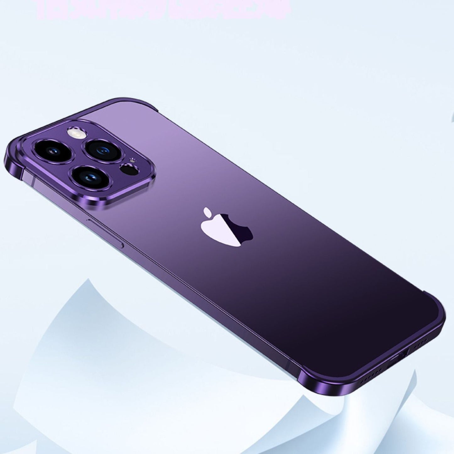 Ultradünne Metallhülle für iPhone – Unsichtbarer Schutz, Schmale und Robuste Handyhülle | Karnz