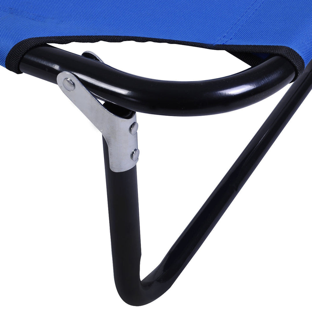 Outdoor Tragbares Blaues Klapp-Campingbett | Karnz
