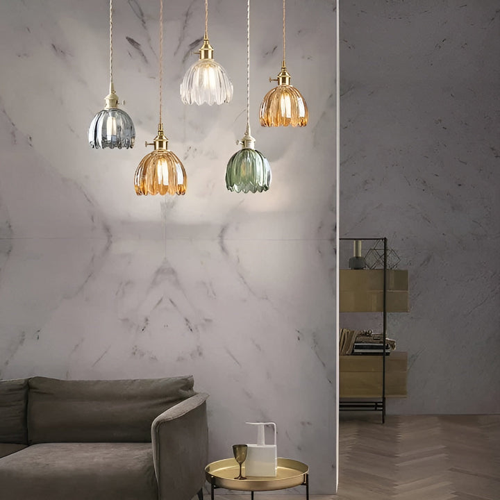 Pendelleuchte mit Karnzumen-Glas – Japanisches Design für gemütliche Räume | Karnz