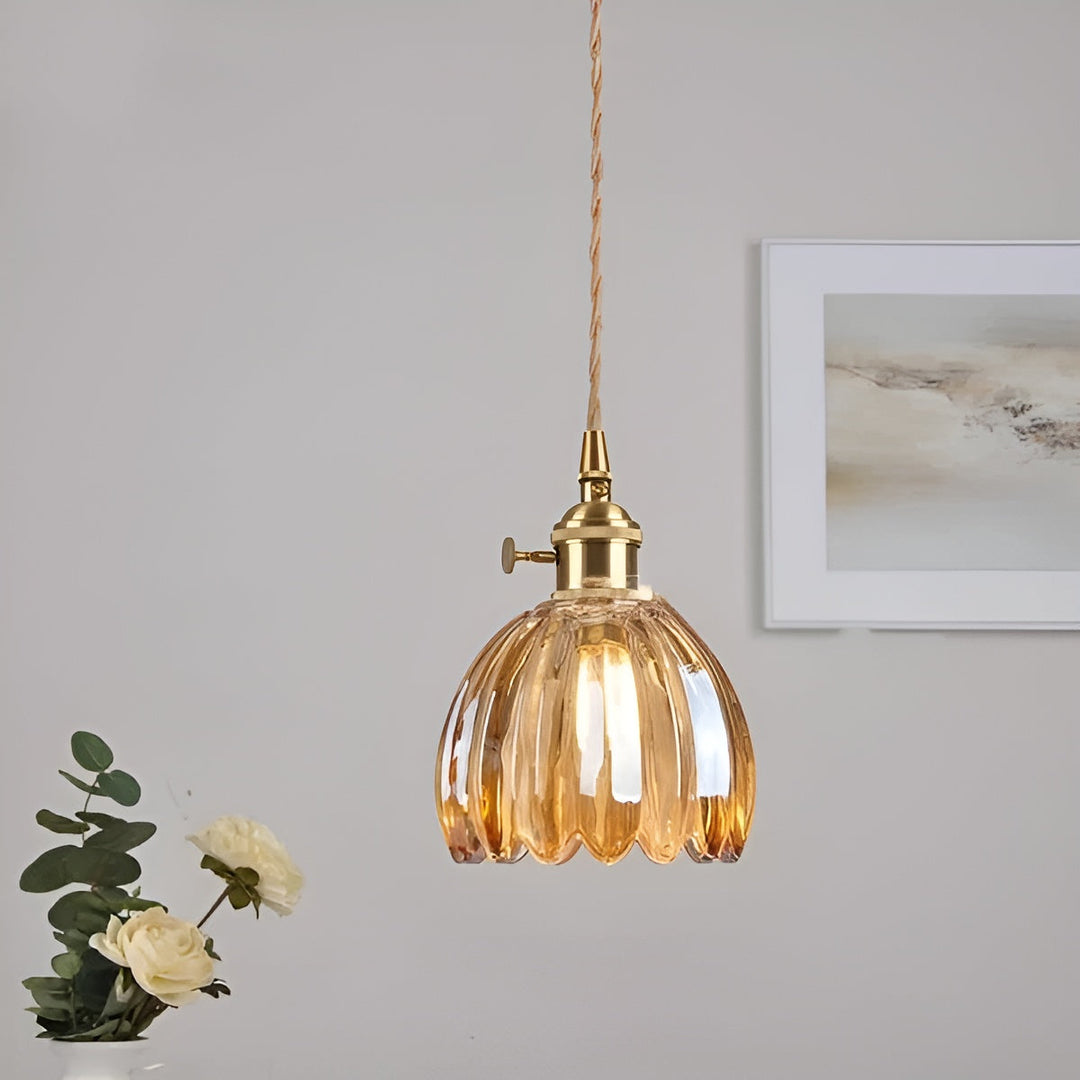 Pendelleuchte mit Karnzumen-Glas – Japanisches Design für gemütliche Räume | Karnz