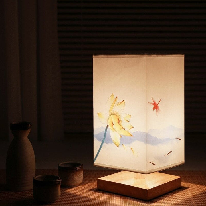 Karnz | Japanisch-skandinavische Tischlampe - HikariGlow
