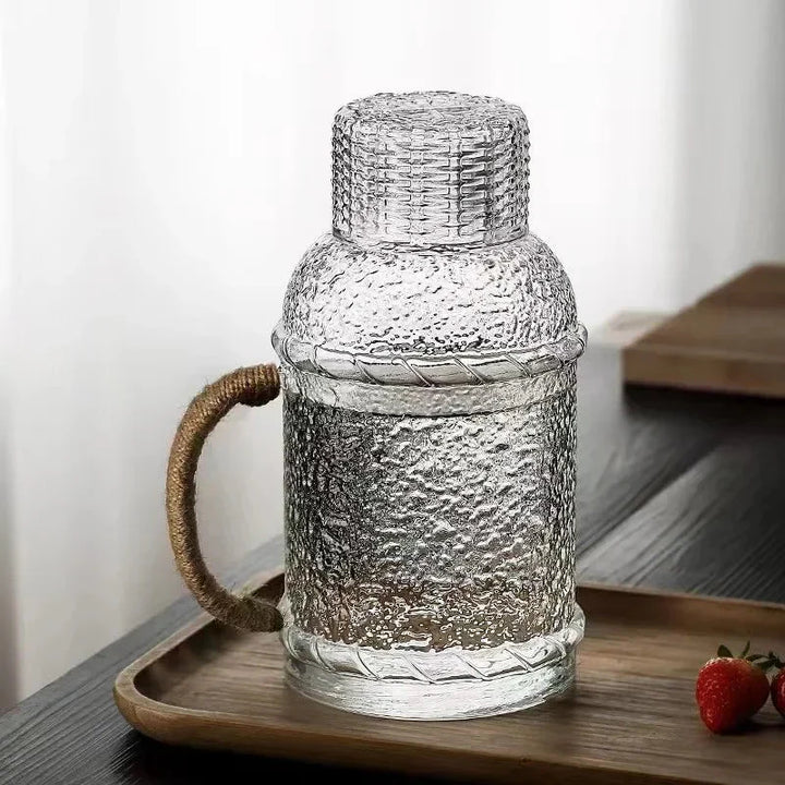 Japanischer Stil Dickes Glas Wasserkrug Haushaltswasserkrug | Karnz