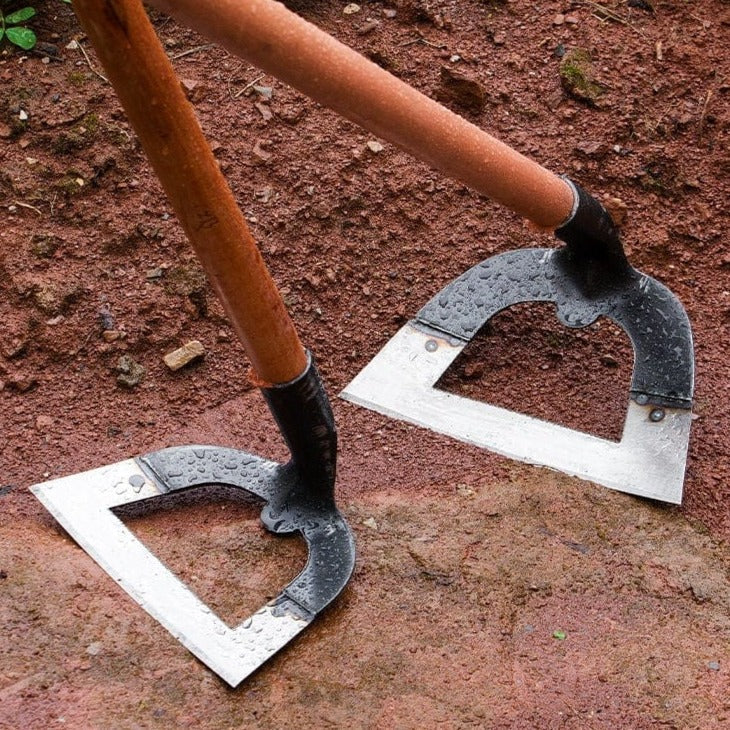 TerraFork handgeschmiedete Gartenforke für Unkrautbekämpfung und Bodenbearbeitung | Karnz