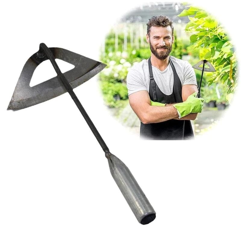 HollowHoe Pro | Scharfe Stahlhacke für den Gartenbau