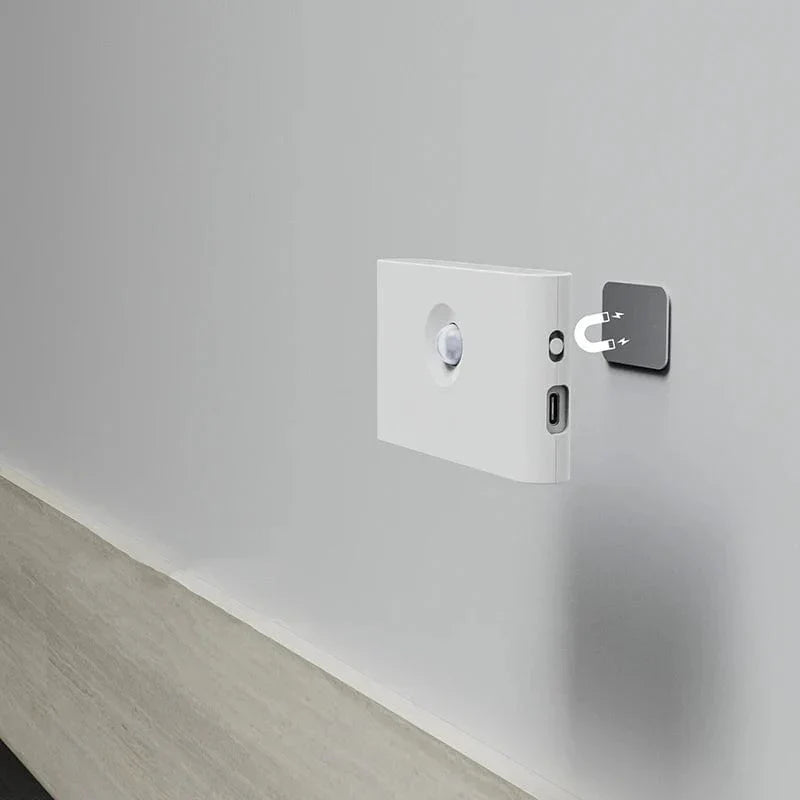 Drahtlose LED-Nachtlichter mit Bewegungssensor | USB-Akku | Sanftes warmes Licht | Karnz
