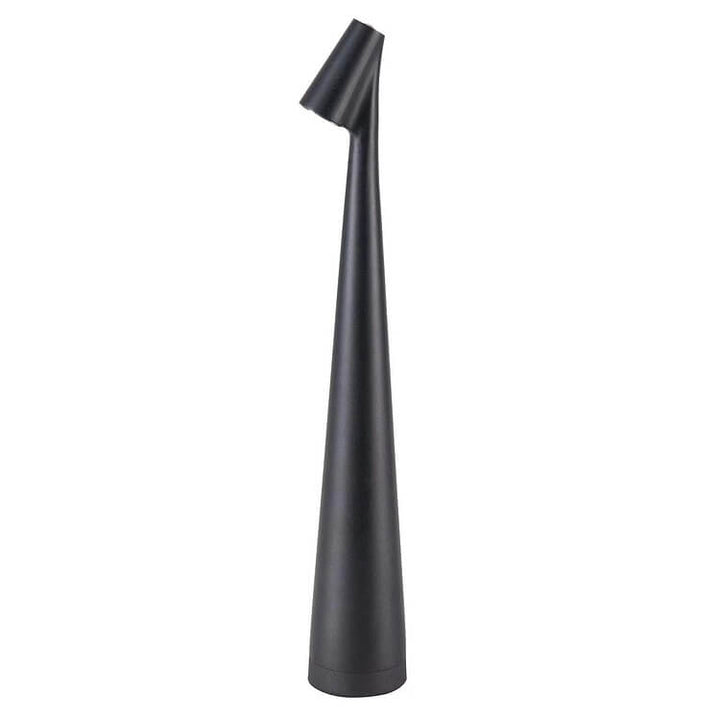 Karnz | Skulptur Tischlampe Drahtlose LED Lampe Solid Aluminium 10000mAh Batterie 3-Stufen Dimmung CRI 90 USB-C Ladeanschluss Warmweiß 2700K