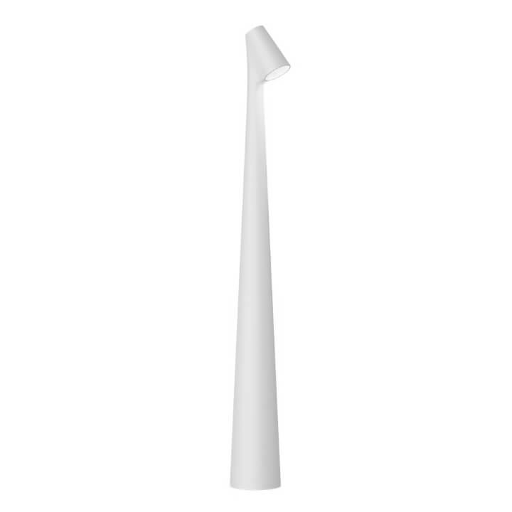 Karnz | Skulptur Tischlampe Drahtlose LED Lampe Solid Aluminium 10000mAh Batterie 3-Stufen Dimmung CRI 90 USB-C Ladeanschluss Warmweiß 2700K