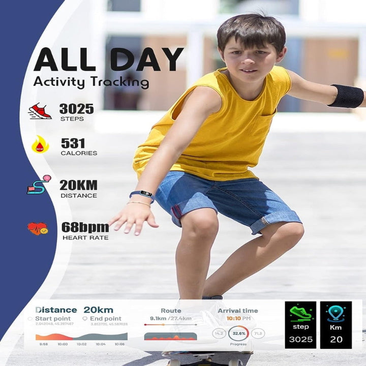 Kids Aktivitäts-Tracker-Uhr – Gesundheit und Spaß mit KidFit Pro | Karnz