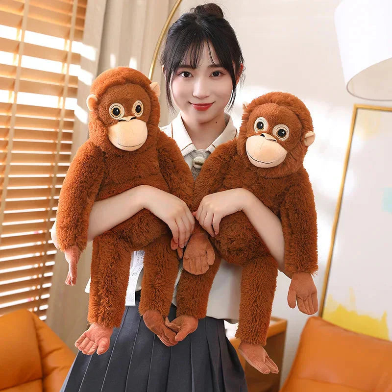 Karnz | Flauschiger Baby Orang-Utan Affen Plüschfreund
