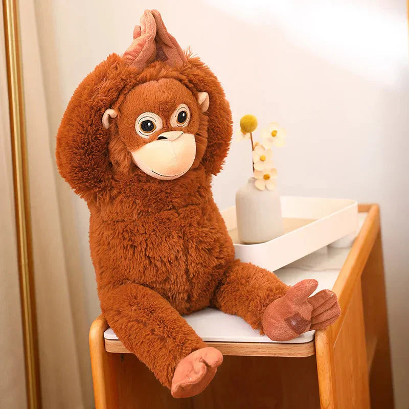 Karnz | Flauschiger Baby Orang-Utan Affen Plüschfreund